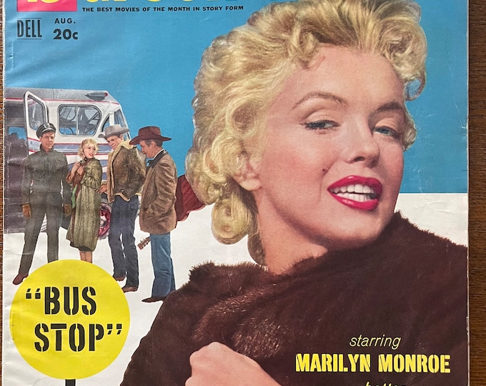 Pre-Owned Vintage rare SCREEN STORIES 1956 cover Marilyn Monroe