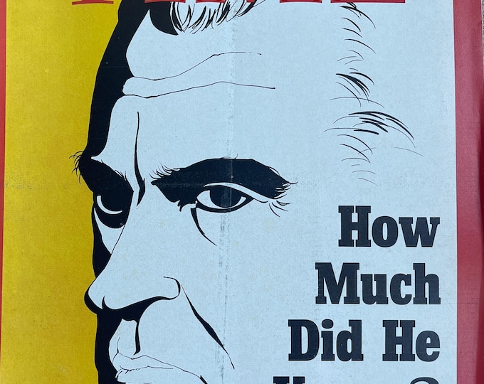 Pre-Owned Time Magazine 1973-Vintage Photojournalism - Historic Moment - Iconic covers - Vintage advertisement