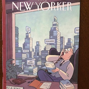 The cover's just the beginning - The New Yorker 1997 Iconic Journalism & Cartoons - Collectible Issue Gift for magazine lovers!