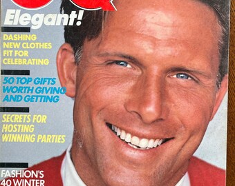Pre-Owned Vintage rare GQ magazine December 1982