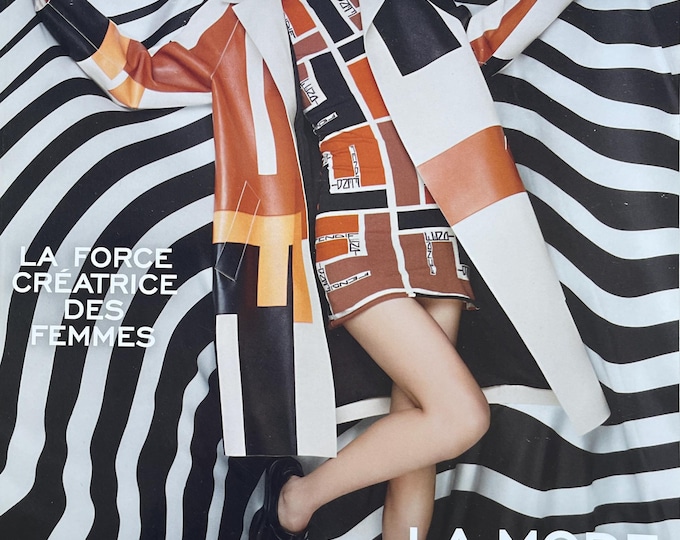Own a piece of Vogue history-Magazine Vogue  France Paris cover Liu Wen-Iconic style & Cover Photography Fashion Models Collectible Issue!