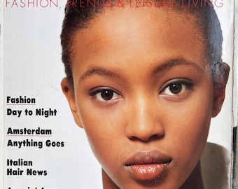 Pre-Owned magazine TAXI 1987 cover Naomi Campbell - Unique collectors edition