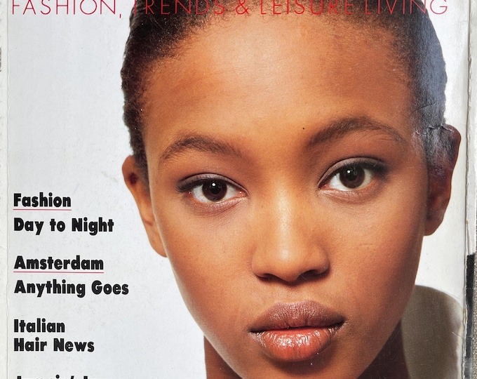 Pre-Owned magazine TAXI 1987 cover Naomi Campbell - Unique collectors edition