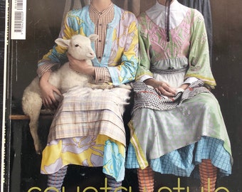 Omslag till begagnad tidskrift Vogue Italia 2008 Steven Meisel Country Style