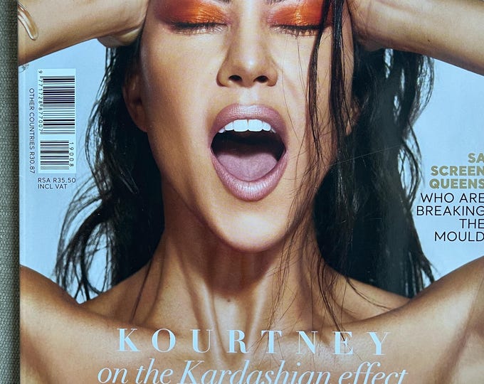 For Women who read fashion -Fashion magazine Kourtney on the Kardashian effect!
