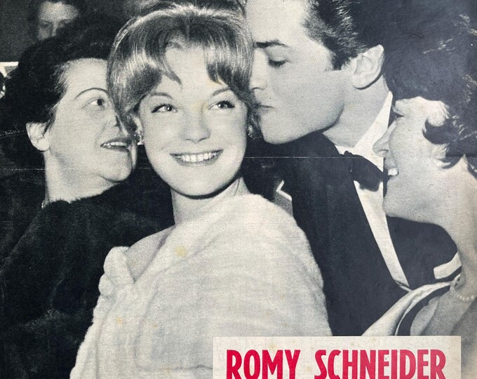 Pre-Owned unique collectors magazine Le Soir illustre 1959 Romy Scheider collectible!