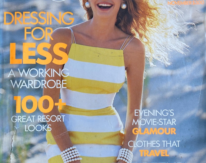 Pre-Owned Vogue magazine 1989 Daryl Hannah special - Iconic fashion Style & Photography fashion models - editorials