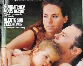 Rivista vintage usata Paris Match 1992 Alain Delon 55 Ans Cinema Culture-Iconic Actors, Plays,&Reviews- Collectible Back issue