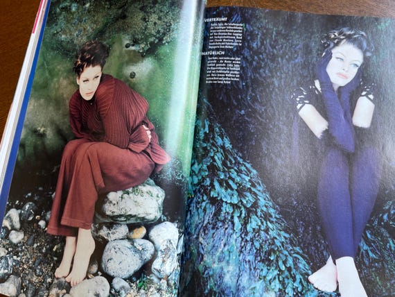 Pre-owned Fashion Magazine Harper's Bazaar 1992 Edition German