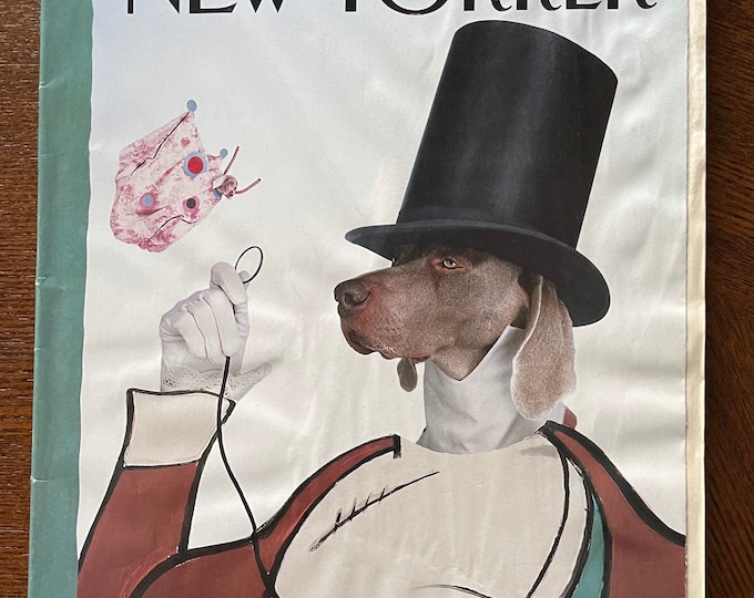 The cover's just the beginning - The New Yorker 2000 Iconic Journalism & Cartoons - Collectible Issue Gift for magazine lovers!