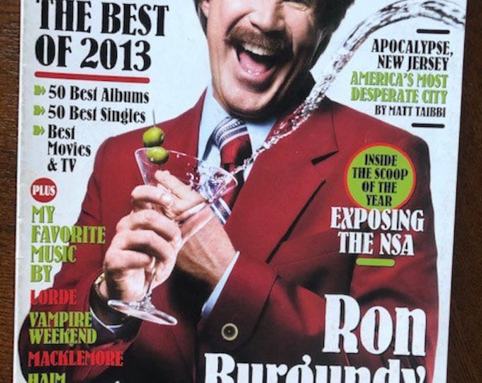 Pre-Owned Rollingstone 2014 -Vintage Music & Pop Culture - Iconic Interviews Covers-Collectible Back Issue-Iconic Music History