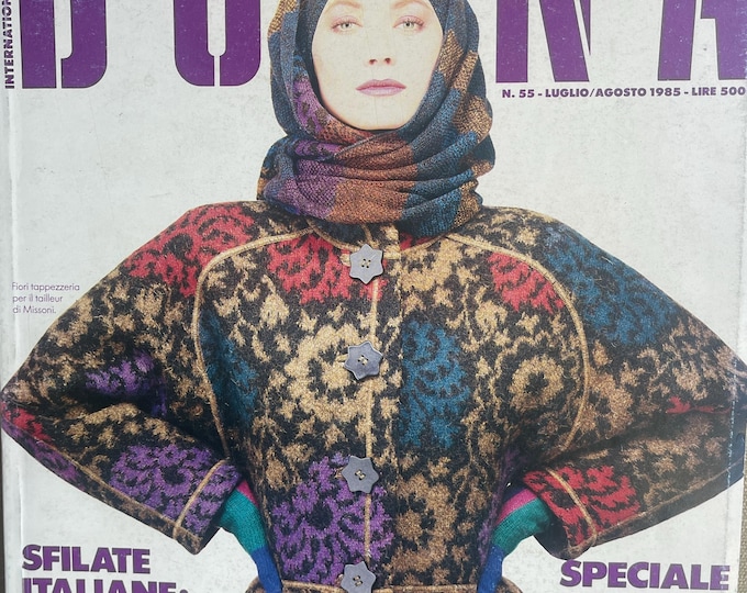 Pre-Owned fashion magazine DONNA 1985