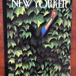 The cover's just the beginning - The New Yorker Iconic Journalism & Cartoons - Collectible Issue Gift for magazine lovers!