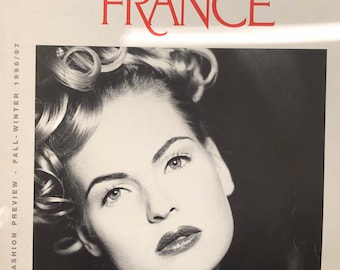 Vintage magazine Mode France 1996