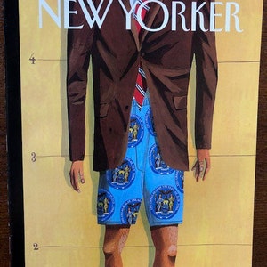 The cover's just the beginning - Magazine The New Yorker Iconic Journalism & Cartoons - Collectible Issue Gift for magazine lovers!