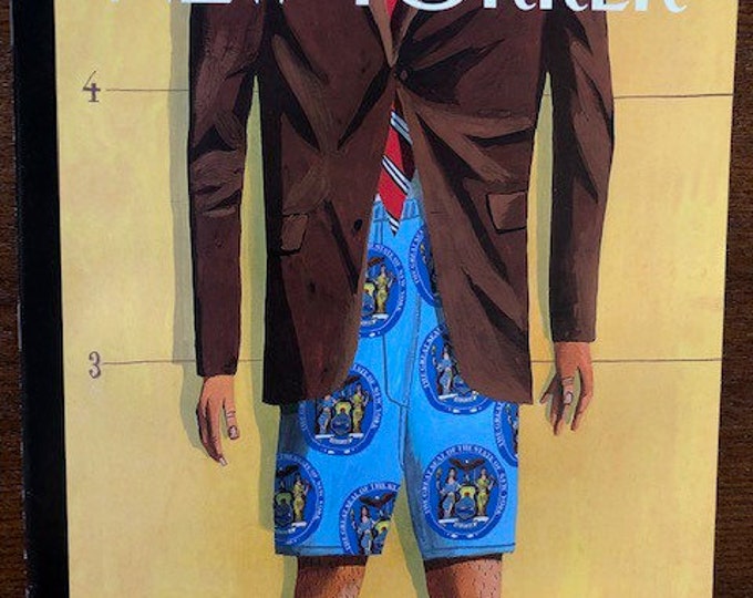The cover's just the beginning - Magazine The New Yorker Iconic Journalism & Cartoons - Collectible Issue Gift for magazine lovers!