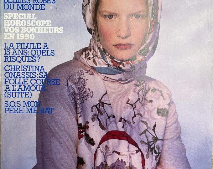 Pre-Owned Vintage fashion magazine French Marie Claire magazine 1990