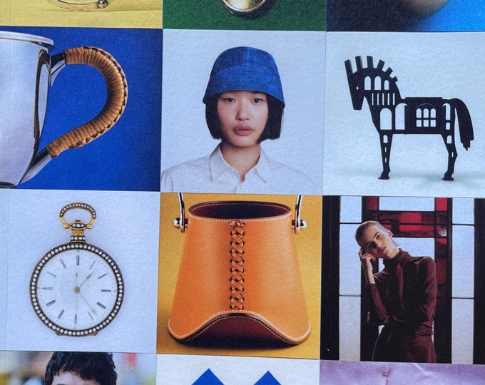 For Women who read fashion -Unique collectible Hermes Magazine Le Monde d' Hermes No.85