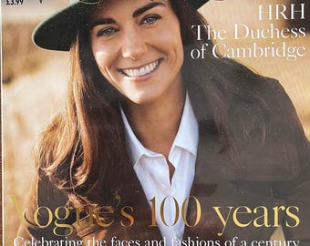 Pre-Owned magazine 2016 -VOGUE 100 Years magazine - cover Kate Middleton
