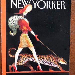 The cover's just the beginning - The New Yorker 2008 Iconic Journalism & Cartoons - Collectible Issue Gift for magazine lovers!