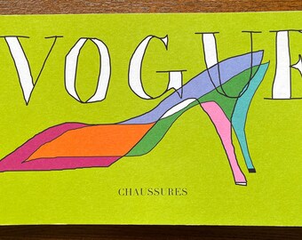 Vogue Italia supplemento chaussures 1999