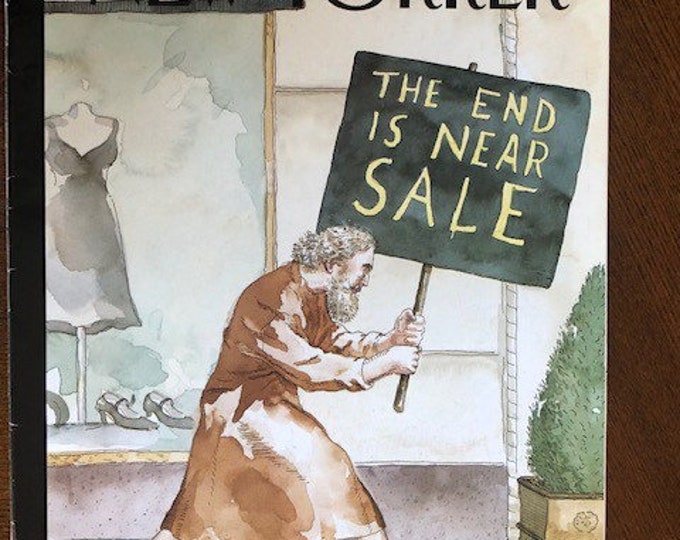 The cover's just the beginning - The New Yorker 2009 Iconic Journalism & Cartoons - Collectible Issue Gift for magazine lovers!