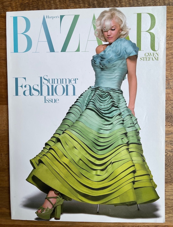 gwen stefani green dress Gwen Stefani ~ Dolce & Gabbana Green Couture Gown