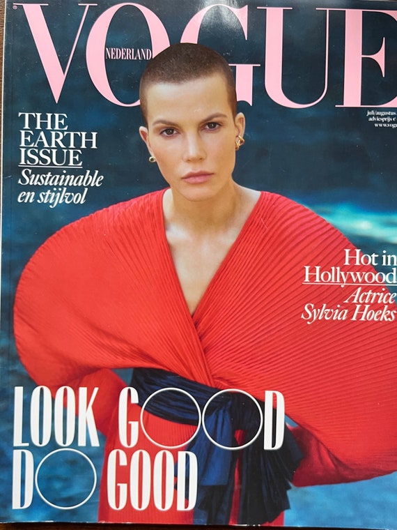 Pre-owned Vogue Netherlands Cover Sylvia Hoeks - Etsy Israel