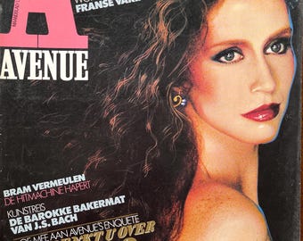 Fashion Culture - Magazine AVENUE 1981 Dutch vintage fashion and advertising-Collectible Print Issue Fashion & Lifestyle-Photograpy Culture