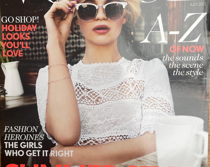 Pre-Owned magazine Vogue supplement 2012 - in association with Topshop = Summer Style