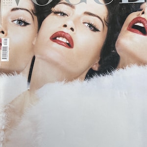 女性情報誌 VOGUE Italia 2004 No.647 VOGUE Magazine Italia January 2004 MISSY RAYDER Elise Crombez GISELE C