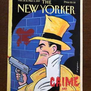 The cover's just the beginning - Magazine The New Yorker 1997 Iconic Journalism & Cartoons - Collectible Issue Gift for magazine lovers!