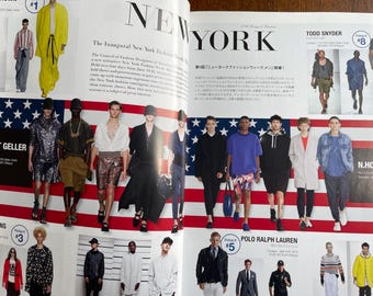 ランウェイ中心のファッション誌 Gap Press MEN コレクション