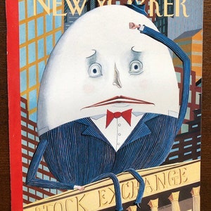 The cover's just the beginning - The New Yorker 2008 Iconic Journalism & Cartoons - Collectible Issue Gift for magazine lovers!