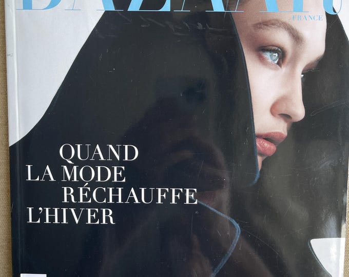 Pre-Owned Fashion magazine HARPER'S BAZAAR 2024 cover Gigi Hadid