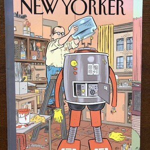 The cover's just the beginning - The New Yorker 2008 Iconic Journalism & Cartoons - Collectible Issue Gift for magazine lovers!