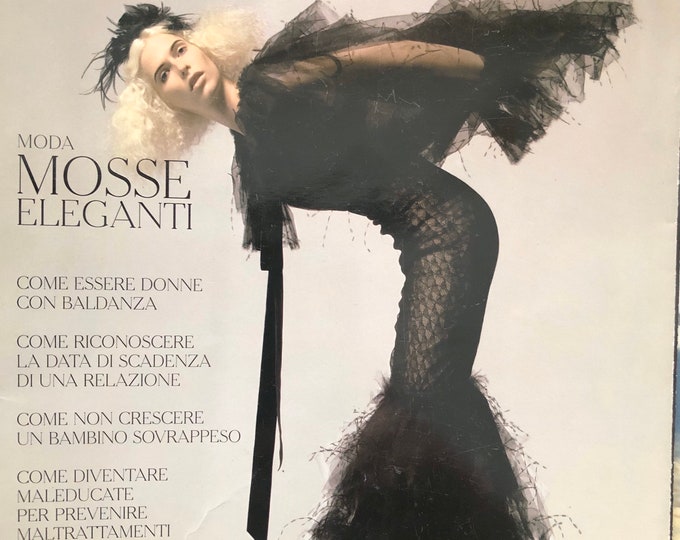 For Women who read fashion -Vintage rare fashion magazine AMICA 2004