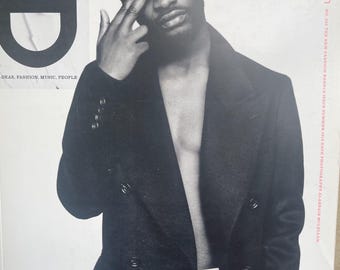 Pre-Owned Vintage rare fashion magazine i-D 2018 cover Dave - Youth Culture & Fashion- Iconic Style Photography