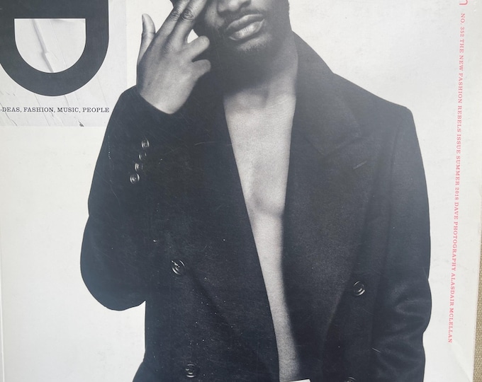 Pre-Owned Vintage rare fashion magazine i-D 2018 cover Dave - Youth Culture & Fashion- Iconic Style Photography