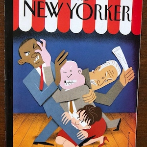 The cover's just the beginning - Magazine The New Yorker Iconic Journalism & Cartoons - Collectible Issue Gift for magazine lovers!