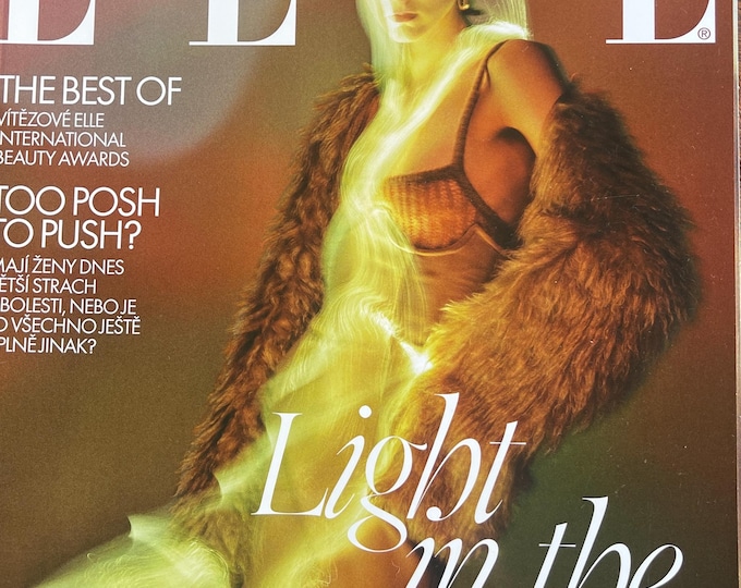 For Women who read fashion -ELLE magazine Czech Republic Vedkyne Jessie