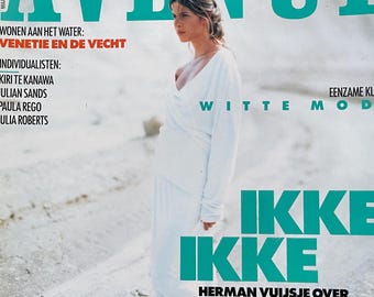 Fashion Culture - Magazine AVENUE 1991-Collectible Print Issue Fashion & Lifestyle-Photography Culture