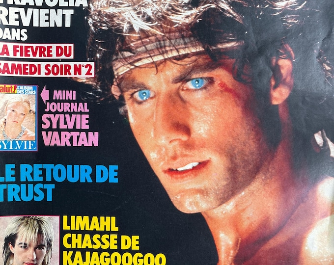 Magazine Salut les Copains 60s Elvis Presley poster!