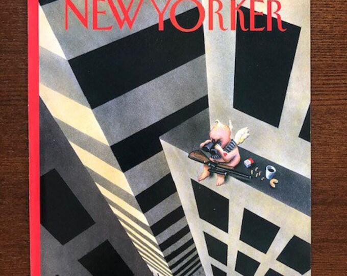 The cover's just the beginning - The New Yorker 1999 Iconic Journalism & Cartoons - Collectible Issue Gift for magazine lovers!