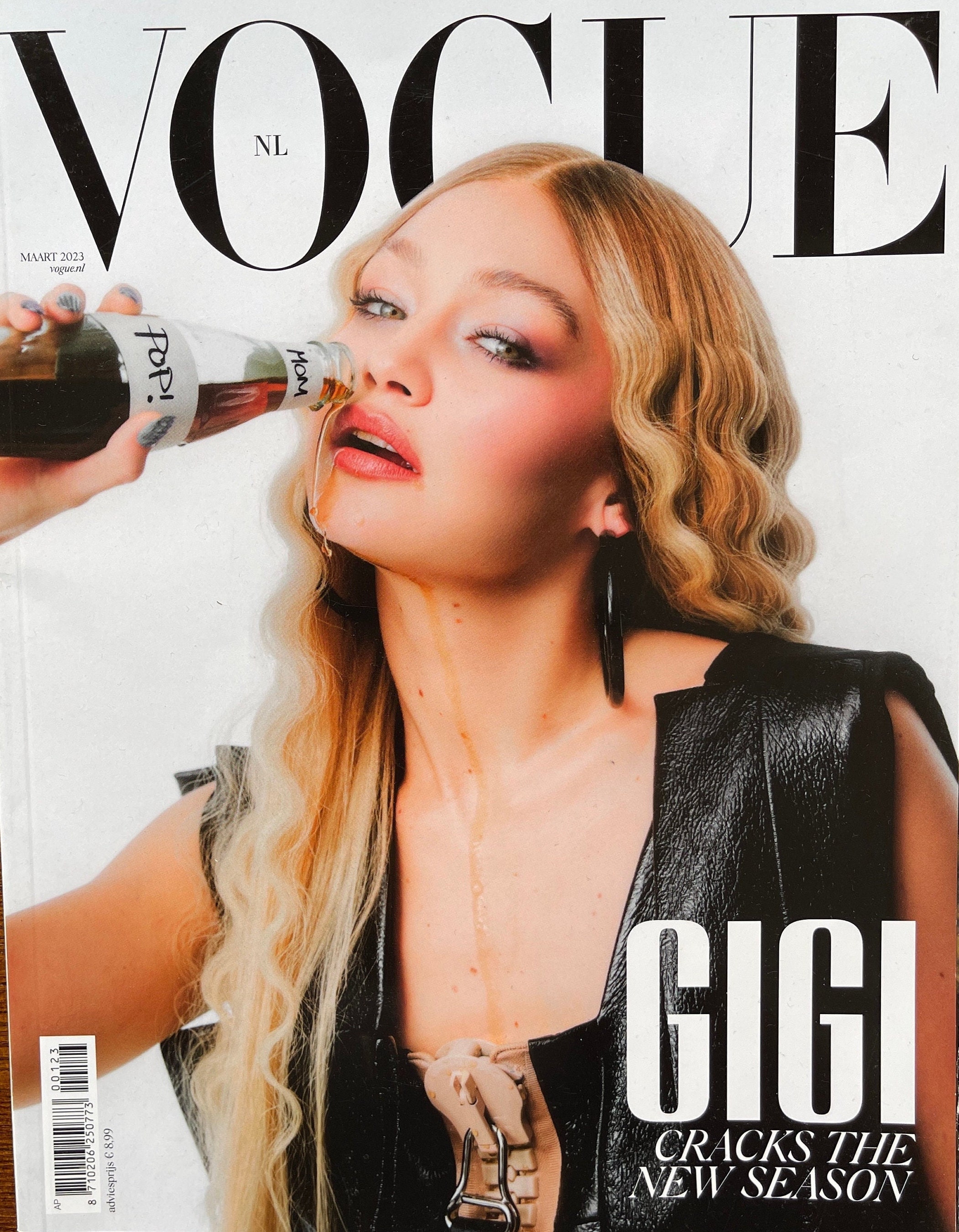 Vogue Netherlands Gigi Hadid cover 2023