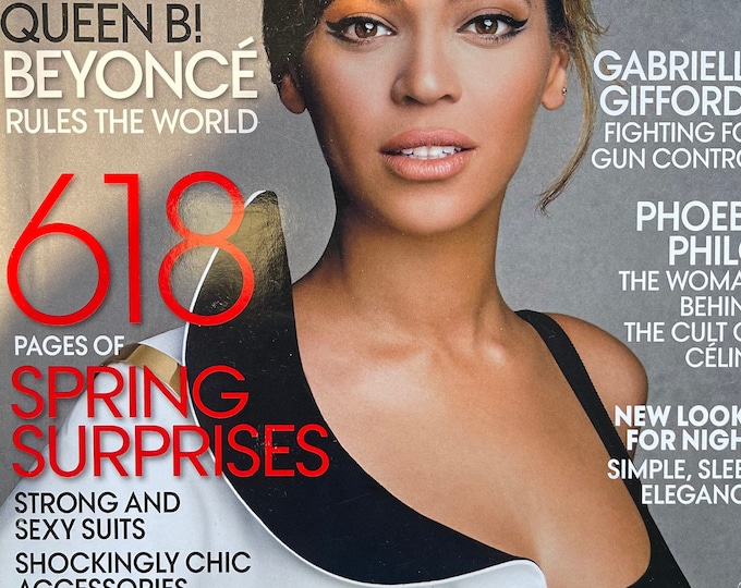 Pre-owned Vogue magazine March 2013 cover Beyonce