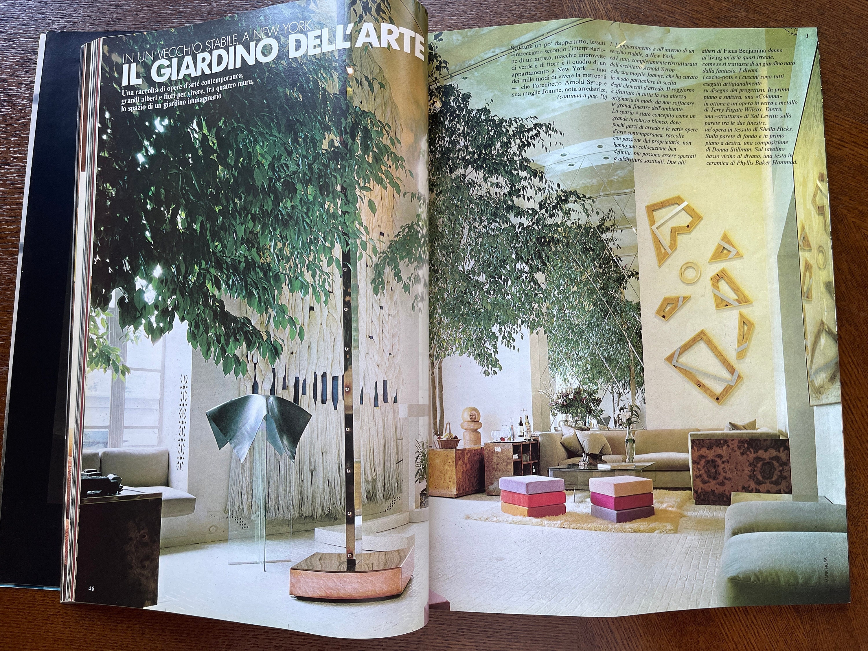 Pre-owned Vintage Rare Magazine CASA VOGUE 1981-visual Culture in