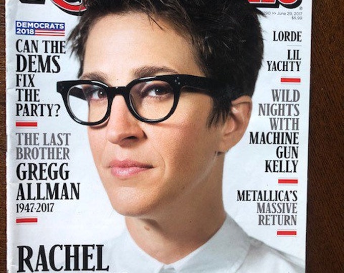 Pre-Owned Magazine RollingStone 2017 -Vintage Music & Pop Culture - Iconic Interviews Covers-Collectible Back Issue-Iconic Music History