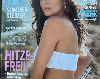 For Women who read fashion -Fashion collectible Instyle magazine German cover Eva Longoria