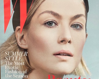 Style Inspiration - Unique rare fashion magazine W cover Rosemund-High Fashion & Art Photography- Iconic covers - Celebrity Style